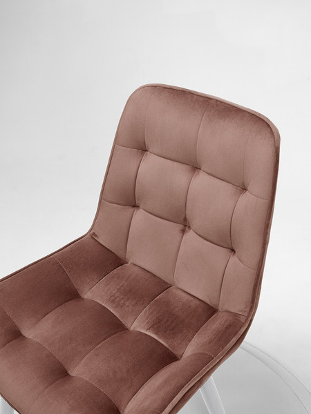 Изображение товара Стул Памир Румба F62 (розовый/белая опора)