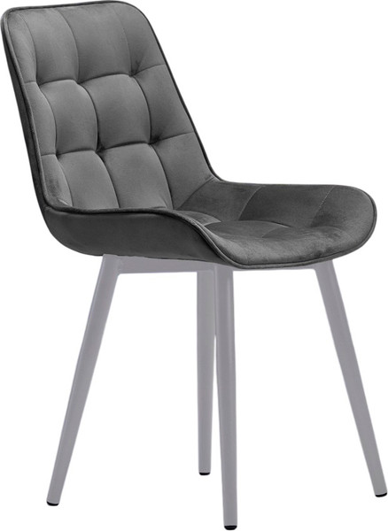 Изображение товара Стул Памир Румба F83 (серый/белая опора)