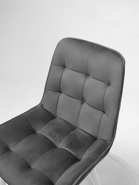 Изображение товара Стул Памир Румба F83 (серый/белая опора)