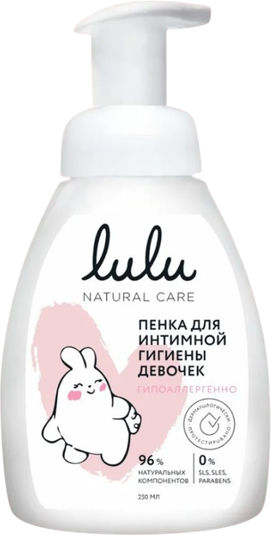 Изображение товара Пенка для интимной гигиены детская Lulu Для интимной гигиены девочек / 9103002
