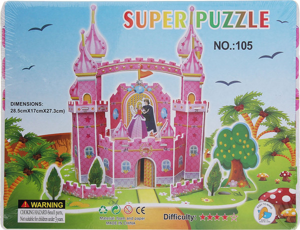Изображение товара Конструктор Sima-Land 3D Замок принцессы 105 / 504046