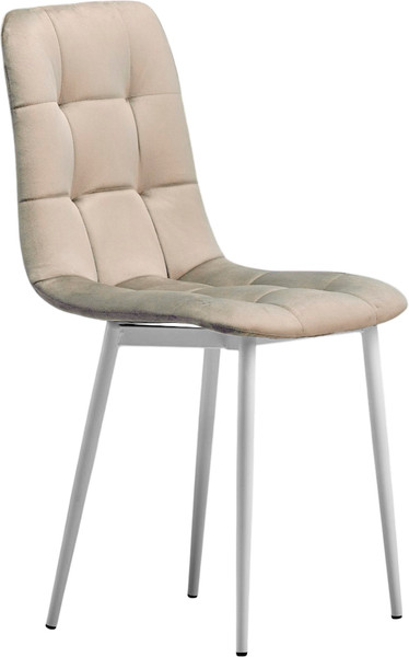 Изображение товара Стул Памир Саваж F06 (светло-бежевый/белая опора)