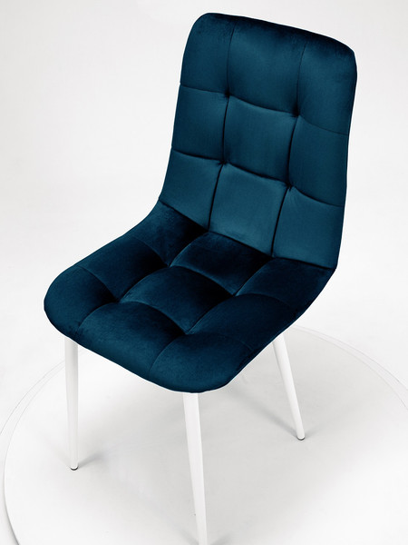 Изображение товара Стул Памир Саваж F77 (синий/белая опора)