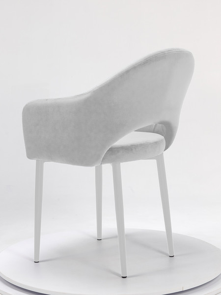 Изображение товара Стул Памир София F80 (серый минт/белая опора)