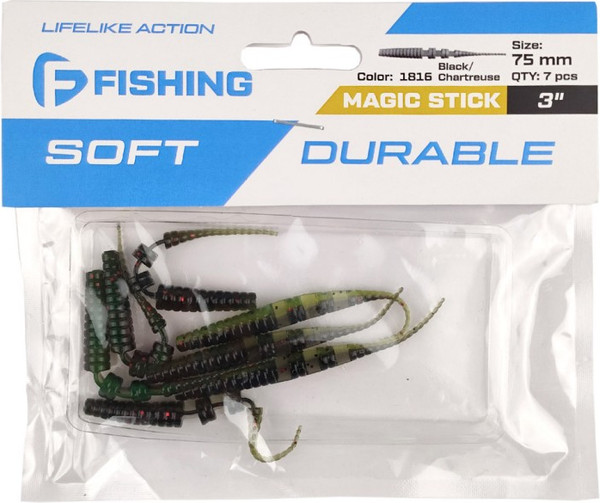Изображение товара Мягкая приманка Flagman Fishing Magic Stick 3 / FMS30-1816