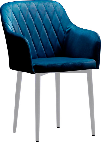 Изображение товара Стул Памир Марсель F77 (синий/белая опора)