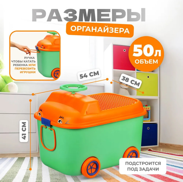 Изображение товара Органайзер для хранения Solmax&Home SM98170 (зеленый)