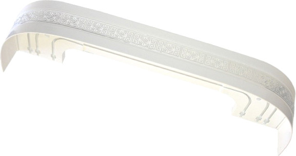 Изображение товара Карниз для штор LEGRAND Глэдис 7см 3м 2р с поворотами / 58139344 (бежевый/золотой)