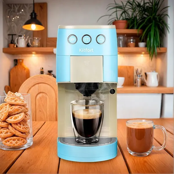 Изображение товара Капсульная кофеварка Kitfort КТ-7466