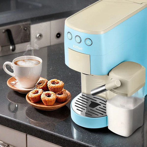 Изображение товара Капсульная кофеварка Kitfort КТ-7466
