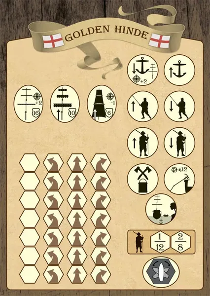 Изображение товара Сборная модель Звезда Галеон Золотая Лань / 6509