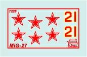 Изображение товара Сборная модель Звезда Самолет МиГ-27 / 7228