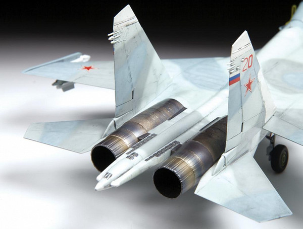 Изображение товара Сборная модель Звезда Российский учебно-боевой самолет Су-27УБ / 7294