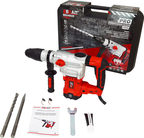 Изображение товара Перфоратор Brait BRH40VD PRO