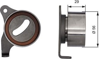 Изображение товара Натяжной ролик ремня ГРМ Gates T41071