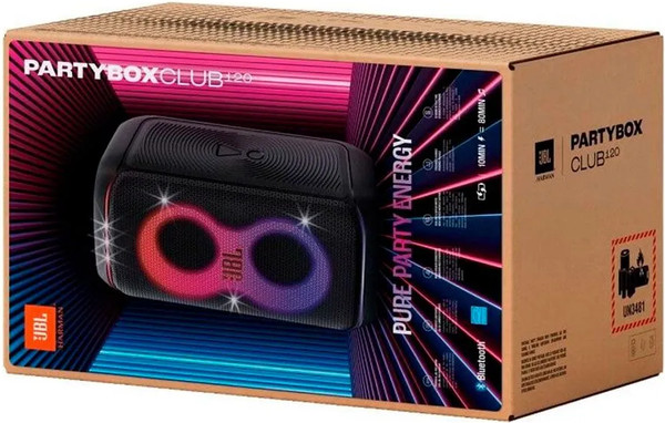 Изображение товара Портативная колонка JBL Partybox Club 120 (черный)