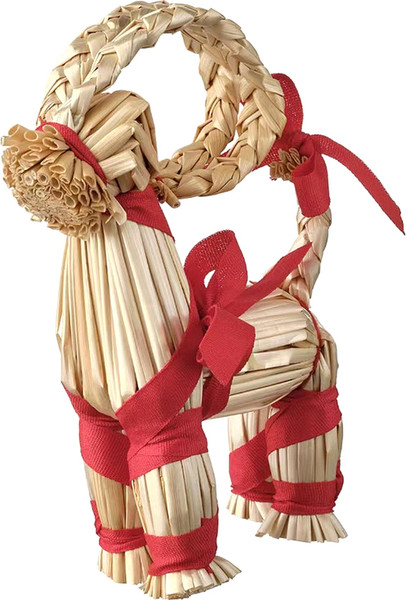 Изображение товара Декор Swed house Vintertid 34.56.1543 (натуральный/солома)