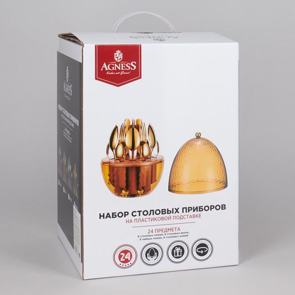 Изображение товара Набор столовых приборов Agness 922-023