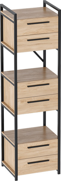 Изображение товара Полка вкладная Мебельград Бонн 54.5x40.0x16 (дуб светлый натуральный)