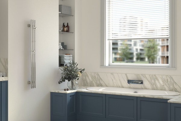 Изображение товара Полотенцесушитель водяной Сунержа Терция Pro 1200x100 / 00-0444-1210 (без покрытия)