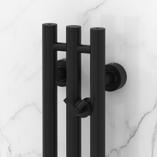 Изображение товара Полотенцесушитель водяной Сунержа Терция Pro 1200x100 / 31-0444-1210 (матовый черный)