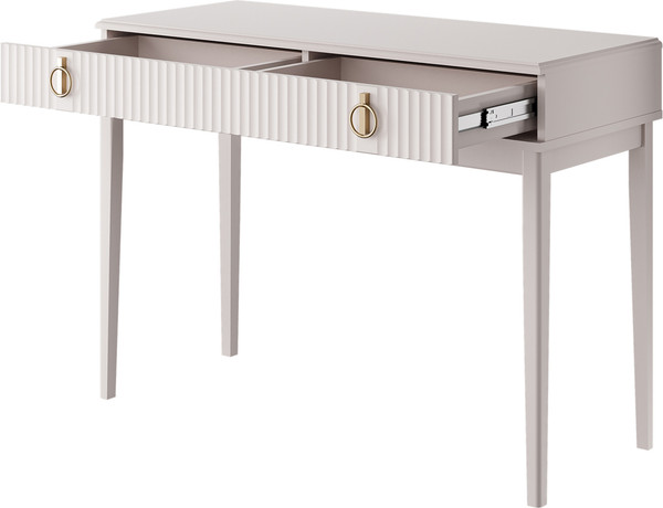 Изображение товара Туалетный столик Bravo Мебель Фарго ЛДСП  (персидский жемчуг/лак льняной)