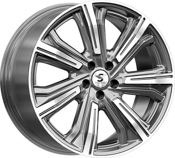 Изображение товара Литой диск K&K Kleemann (КР1067) 20x8.5" 5x120мм DIA 65.1мм ET 43мм (Diamond Gloss Graphite)