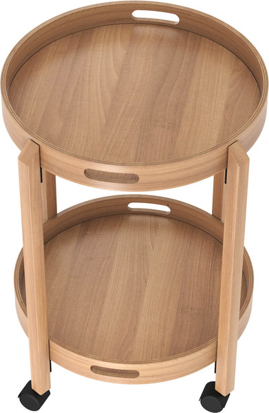 Изображение товара Сервировочный столик Sheffilton SHT-CT63 (прозрачный лак/дерево)