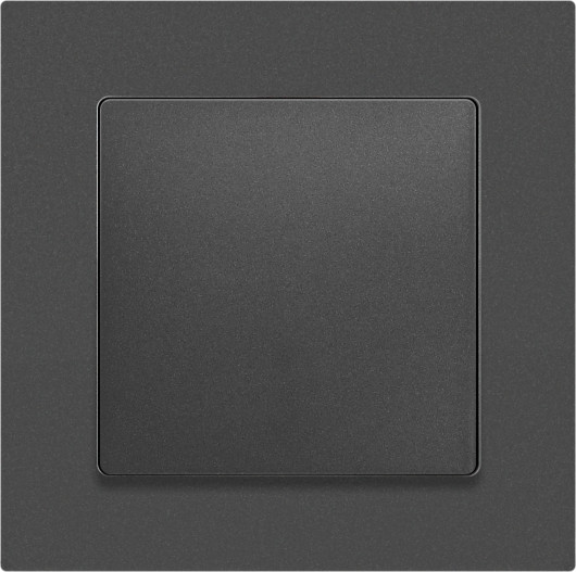 Изображение товара Выключатель INTRO Accent 6-109-07 / Б0063617 (графит)