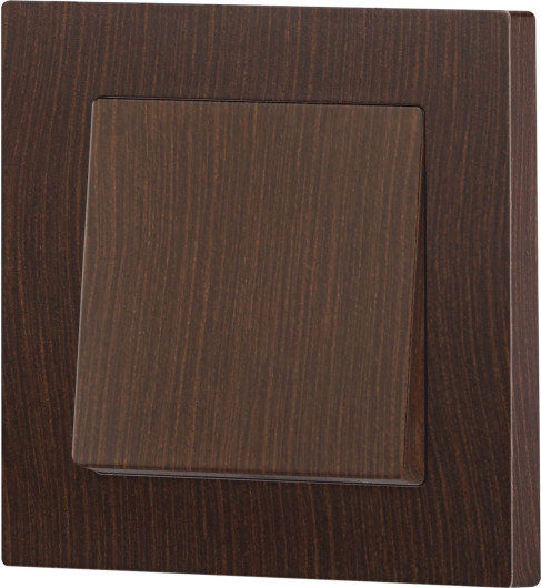 Изображение товара Выключатель INTRO Accent 6-109-10 / Б0063623 (венге)