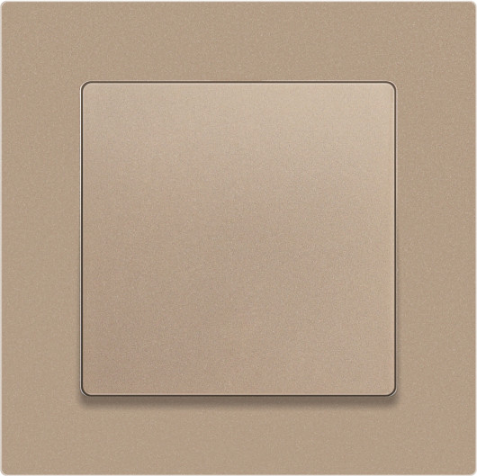 Изображение товара Выключатель INTRO Accent 6-108-04 / Б0063586 (шампань)
