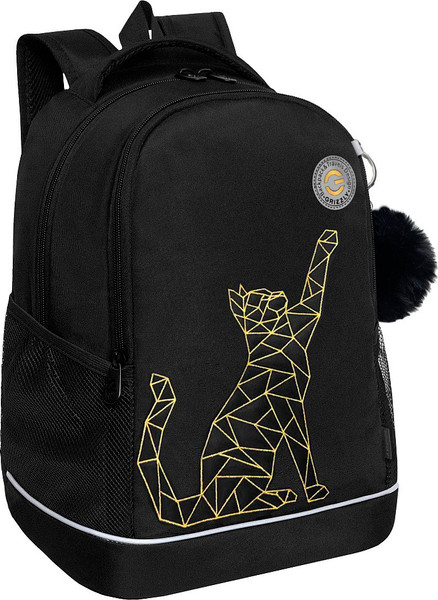Изображение товара Школьный рюкзак Grizzly RG-563-2 (черный/золото)