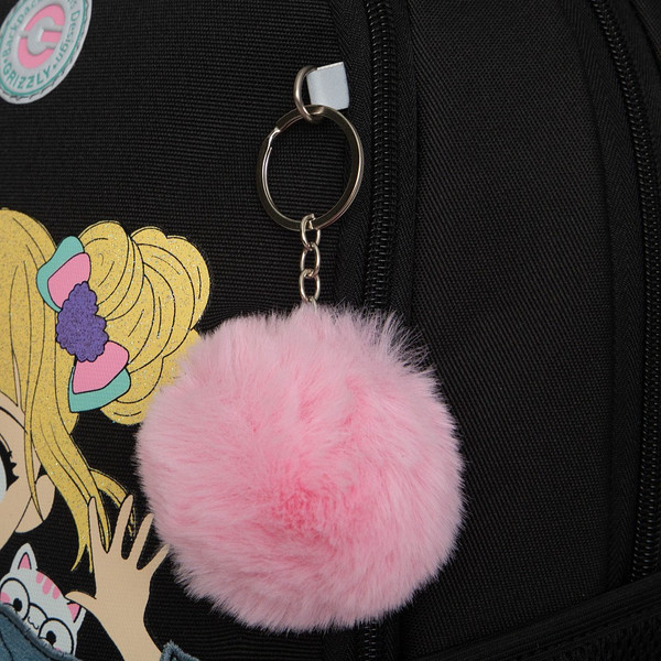 Изображение товара Школьный рюкзак Grizzly RG-563-5 (черный)