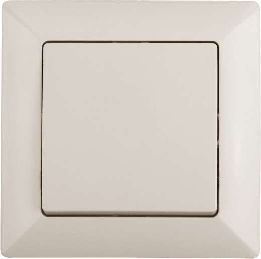 Изображение товара Выключатель INTRO Solo 4-109-02 / Б0053626 (слоновая кость)