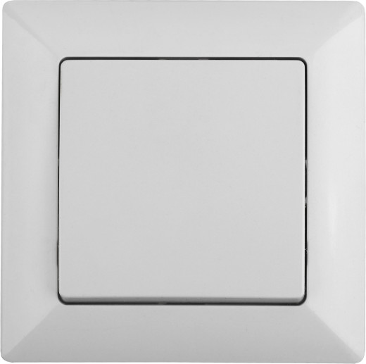 Изображение товара Выключатель INTRO Solo 4-109-01 / Б0053625 (белый)