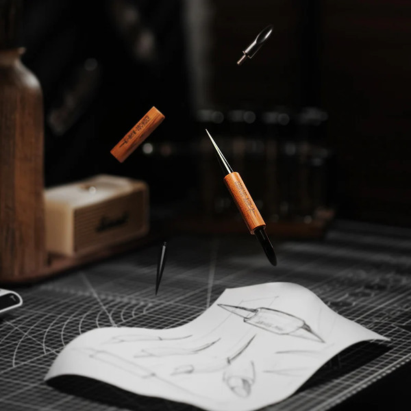 Изображение товара Игла для распределения кофе MHW-3BOMBER Для кофейного арта CN5400R (черный/красное дерево)