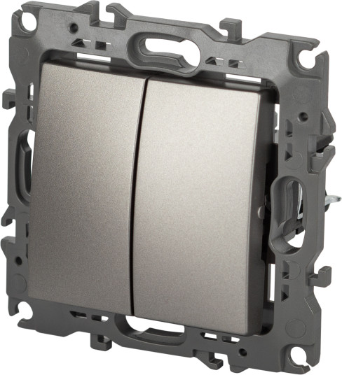 Изображение товара Выключатель ЭРА 12-1104-16 / Б0065710 (титан)