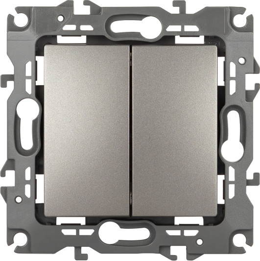 Изображение товара Выключатель ЭРА 12-1104-16 / Б0065710 (титан)