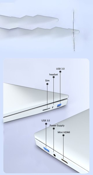 Изображение товара Ноутбук KUU Yepbook 2 16GB/512GB