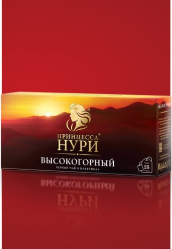 Изображение товара Чай пакетированный Принцесса Нури Высокогорный (25пак)