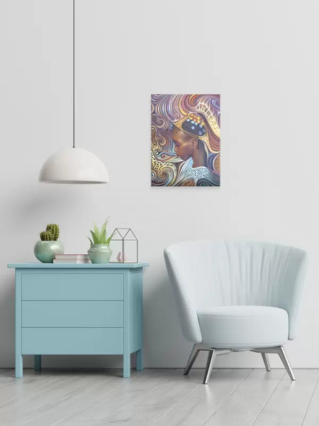 Изображение товара Набор алмазной вышивки Solmax&Creators Девушка в профиль / CP54075