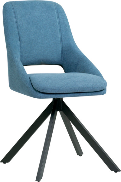 Изображение товара Стул Notta Оливер поворотный (синий/черный)