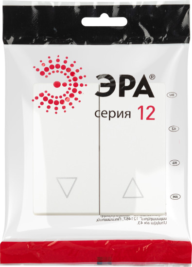 Изображение товара Клавиша для выключателя ЭРА 12-6203-01М / Б0065758 (белый матовый)