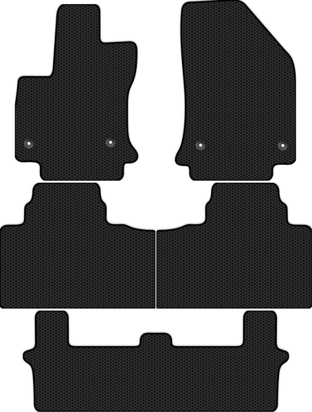 Изображение товара Комплект ковриков для авто Alicosta 1899_1 для Geely Okavango I SUV/VX11 2022-н.в. (EVA соты, черный)