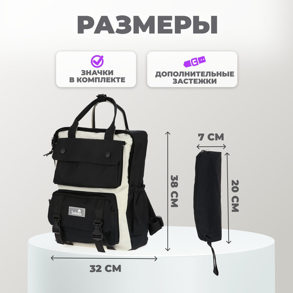 Изображение товара Школьный рюкзак Solmax&Case SM97100 (4шт)