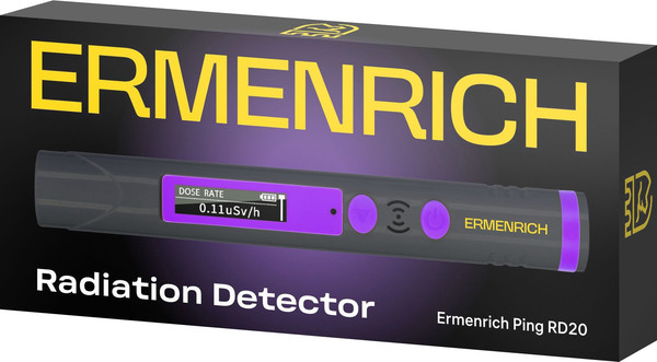 Изображение товара Дозиметр Ermenrich Ping RD20 / 84639 (фиолетовый)