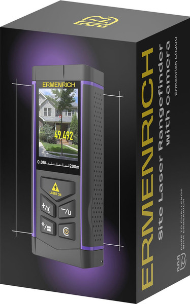 Изображение товара Лазерный дальномер Ermenrich LR200 / 84653 (с камерой)