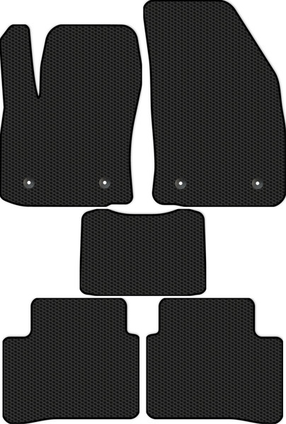 Изображение товара Комплект ковриков для авто Alicosta 1491_1 для Geely Tugella FY11 I SUV/HPBA4 2019-н.в. (EVA соты, черный)