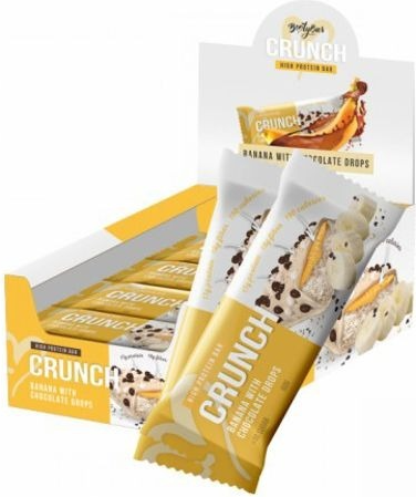 Изображение товара Набор протеиновых батончиков BootyBar Crunch Банан/Шоколад (16x60г)