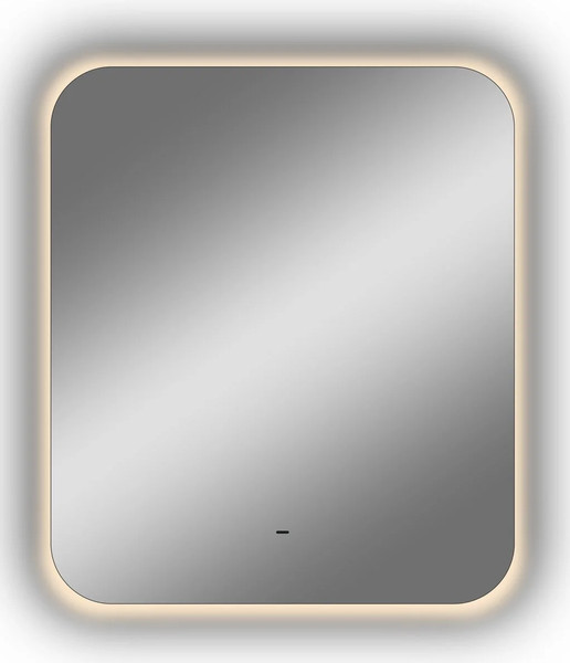Изображение товара Зеркало Континент Burzhe Led 60x70 (с бесконтактным сенсором, теплая подсветка)